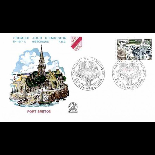 Fdc 1017a europa port - n°,