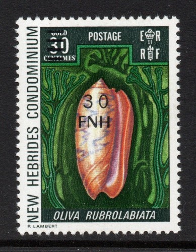 Nuove ebridi 1977 - 30f, su