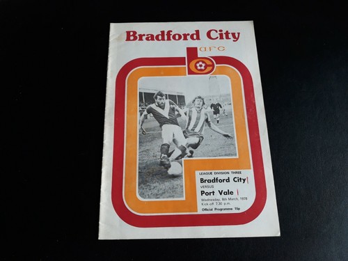 Programma 1977 bradford - programma, 1977/78