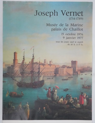 Affiche art vernet - j.,