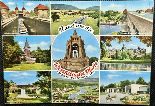 Cartolina porta westfalica - cartolina,