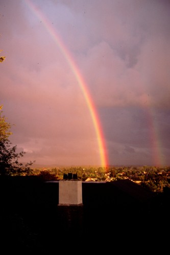 Diapositive arcobaleno sopra - arcobaleno,