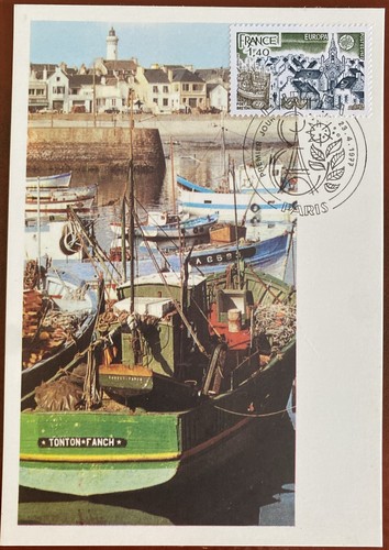 Carte postale premier jour - postale,